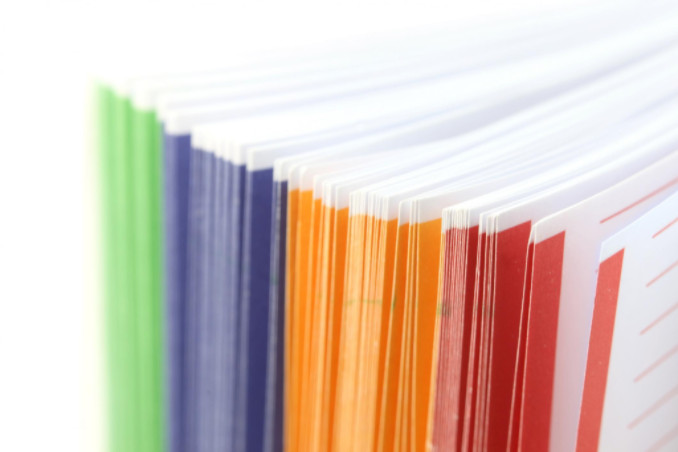 Multi-colored dividers: SBDPro Small Business Best Practices Blog