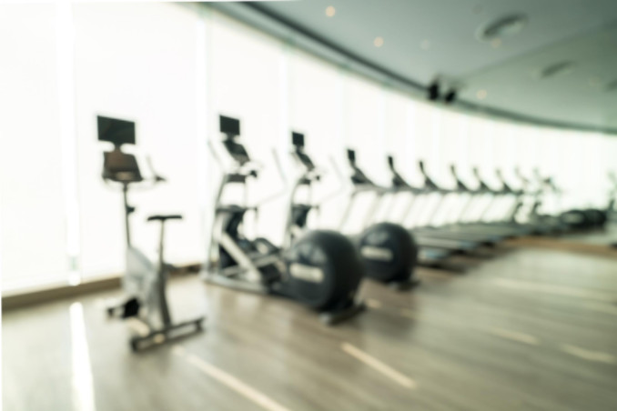 AV equipment for fitness centers